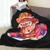 Fluffy Sea Pancakes Blankets Breathable Fleece Sofa Throw Blanket for Home Bedroom Outdoor Throws Bedspread Quilt