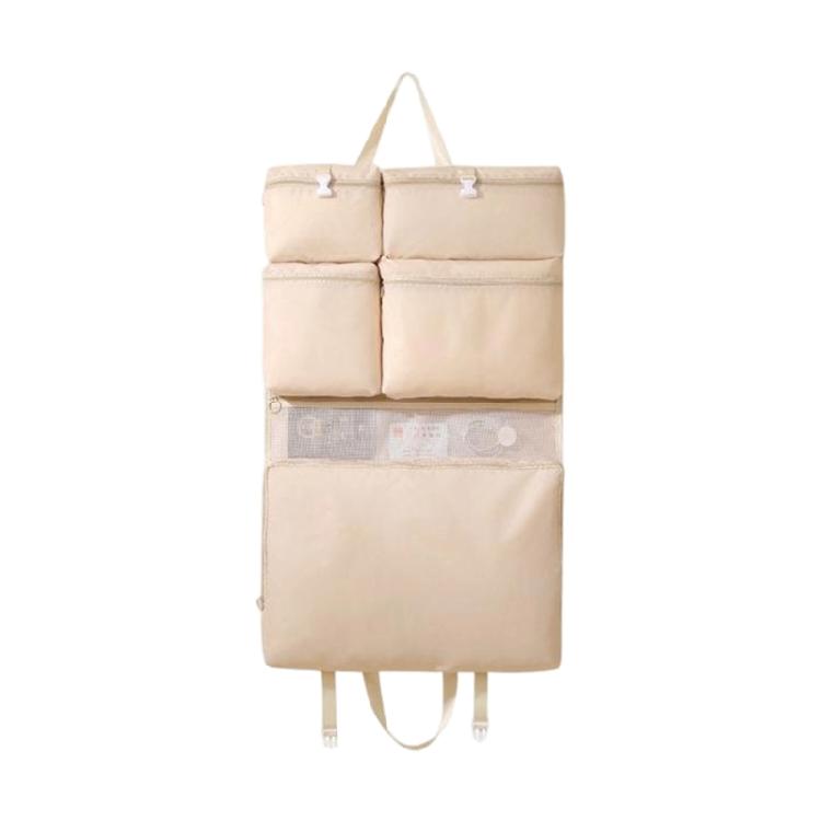Многофункциональный полиэстеровый органайзер для багажа, водонепроницаемые сумки для хранения одежды, незаменимые для путешествий бежевый