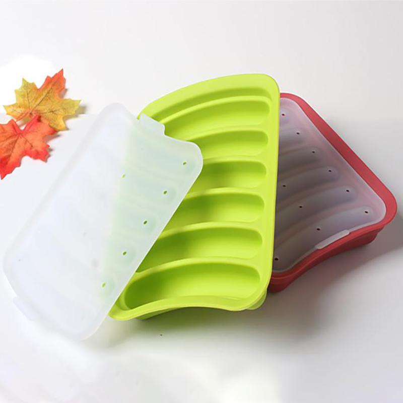 6 In 1 Sausage Machine Diy Mold Making Dog Handmade Ham Silicone Mold Baby