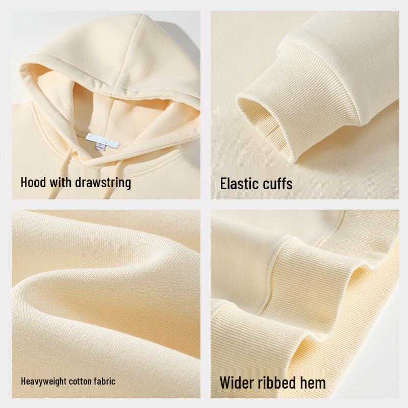 TonLion Men's American Retro Hooded Sweatshirt