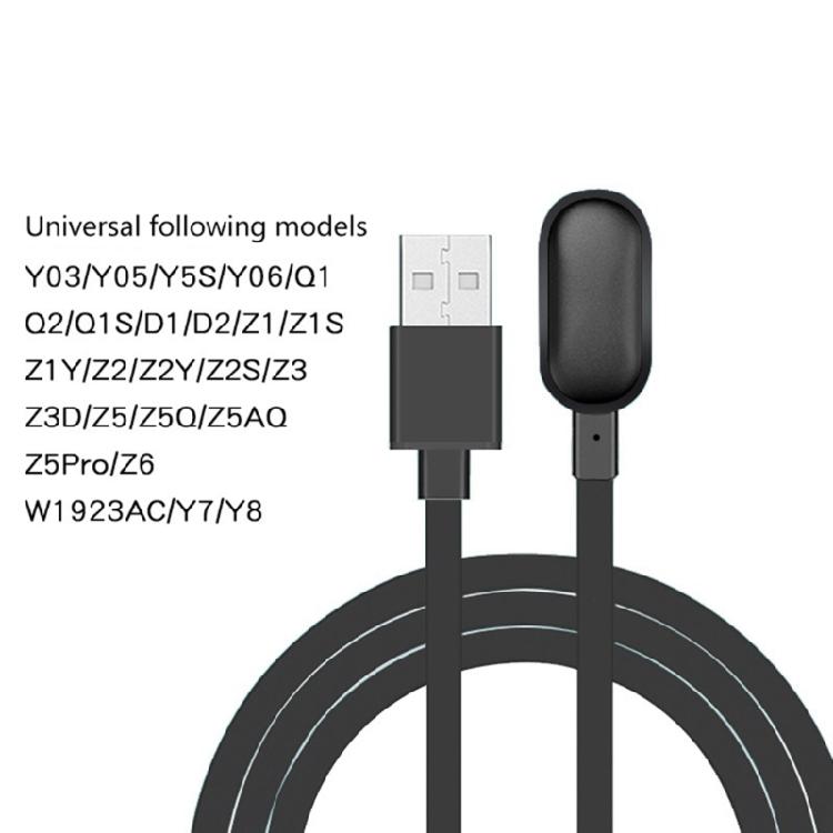 Magnetic Fast Charging Cable For Y03 Y05 Y5S Q1S Z1S Z1Y Z5 Z5Q Z3D Kid's Smartwatch, Strong Adaptability, Energy Saving