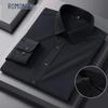 Men's Wrinkle-Free Long Sleeve Business Shirt