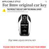 Zinc Alloy Key Case For Bmw G30 G12 G11 G32 G31 5 7 Series I8 I12 I15 G01 X3 X4 G02 G05 X5 G07 X7 Accessories Led Display