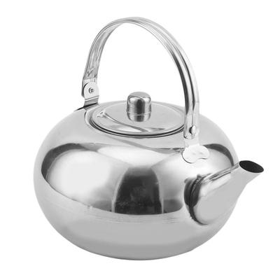 Stainless Steel Water Kettles Teapot With Infuser Filter Coffee Kettle Green Tea Jug Home Office Tea Coffee Kettle