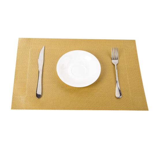 45x30cm PVC Vanntett Varmeisolasjonsmatte Spisebordsskål Dish Pad Dekkematte