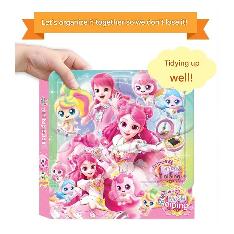 Chytenie princeznej! Teenieping Mini Puzzle Taška (Séria 6)
