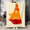 Game JJourney Throw Soft Warm Flannel Blanket Multiuse Throw for Bed Sofa Office Air Conditioning Nap Blanket