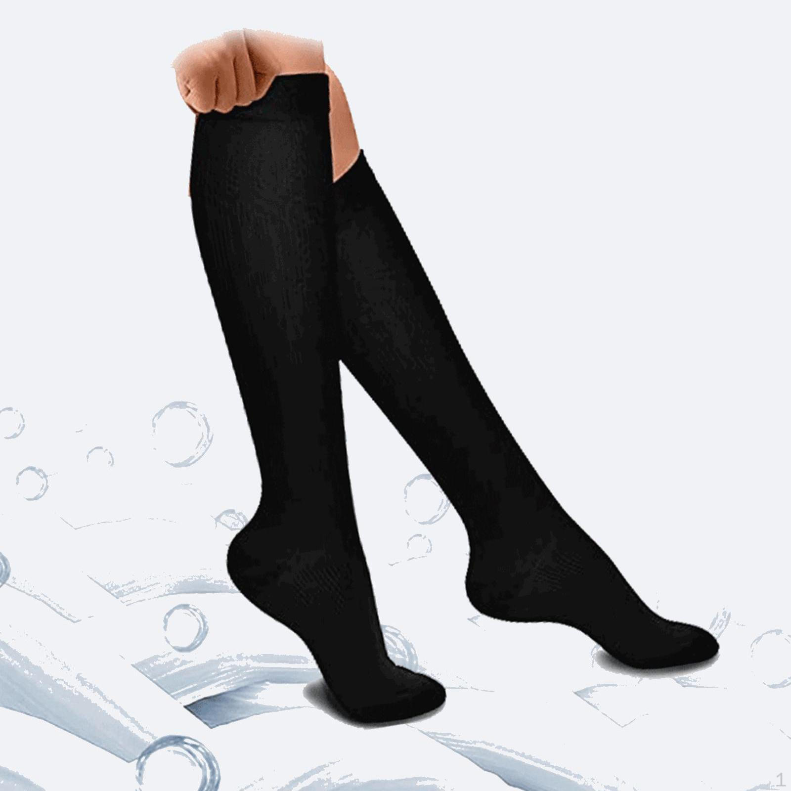 

Компрессионные носки для футбола и спорта в холодную погоду до колена для футбола для бега по снегу S M