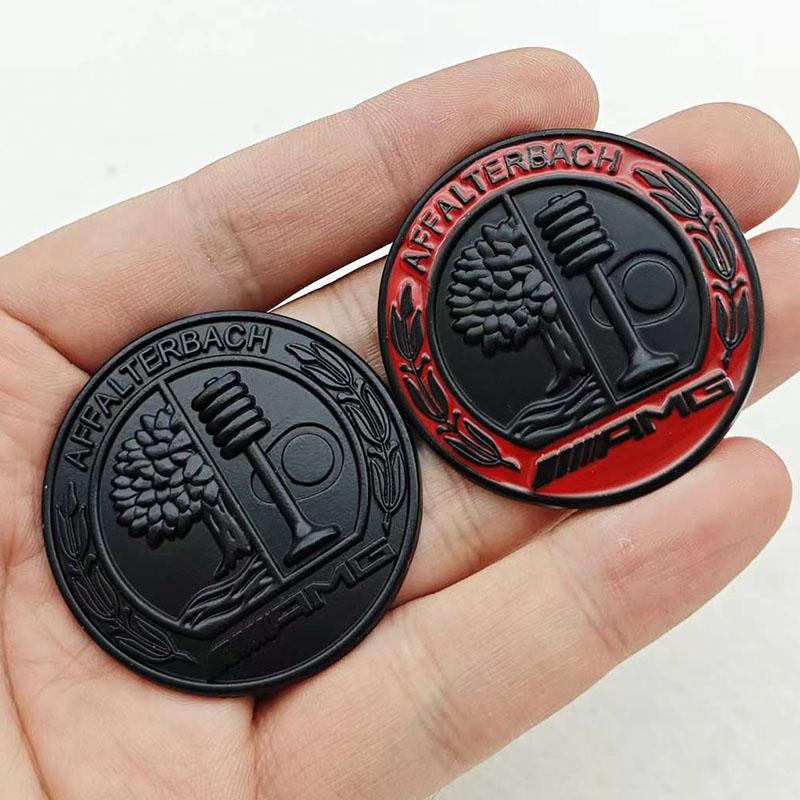 New 1pc Car Styling Steering Wheel Badge Emblem Decorative Sticker For Mercedes Benz AMG C E S GLE CLS GLE Class W204 W213 W212