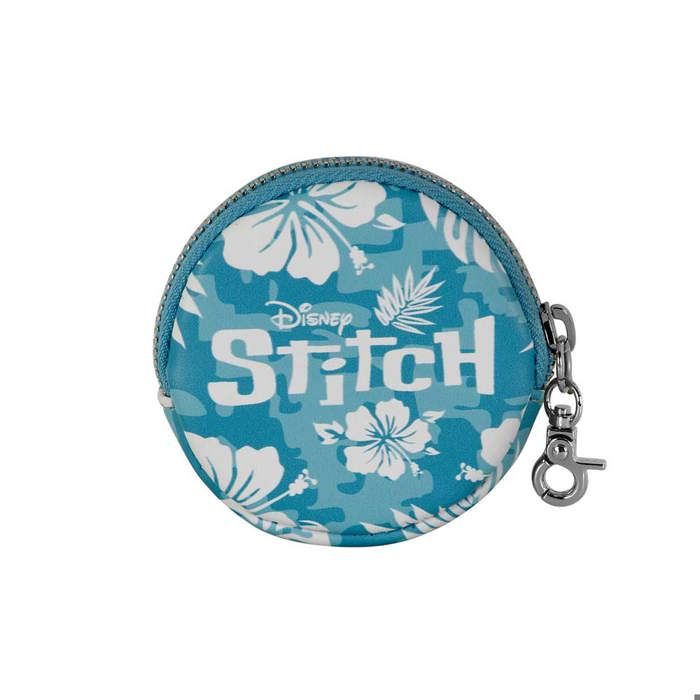 Porte-monnaie - KARACTERMANIA - Lilo et Stitch Aloha - Bleu - Synthétique - Taille Unique