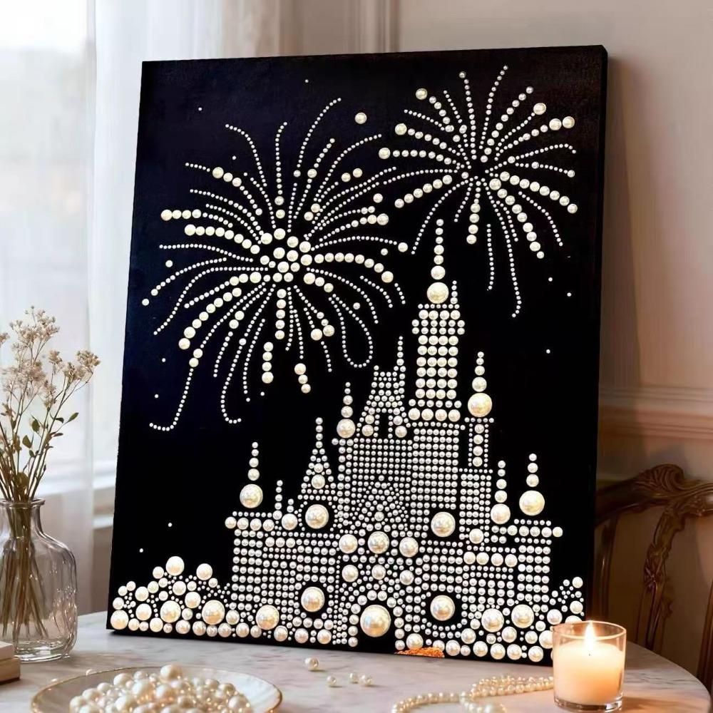 Handmade DIY Pearl Painting Set Independence Day 250th Anniversary Decorative Painting Dot Diamond Painting