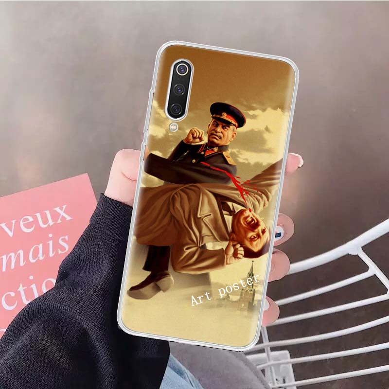 Vintage Stalin USSR CCCP Soft Phone Case For Xiaomi Redmi Note 15 14 14S 13 12 Pro Plus 12S 11 11S 11E 10 10S 11T 5G Fundas Coqu