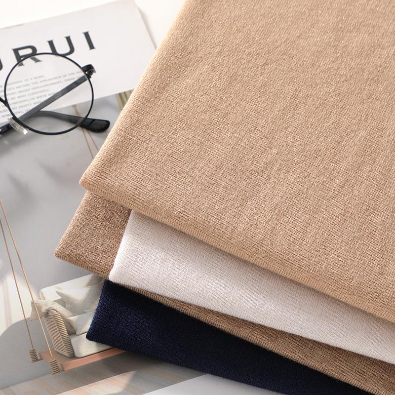 Crew Neck Sleeveless Short-sleeved Spring and Autumn New Loose and Thin Temperament Versatile Short-sleeved Top