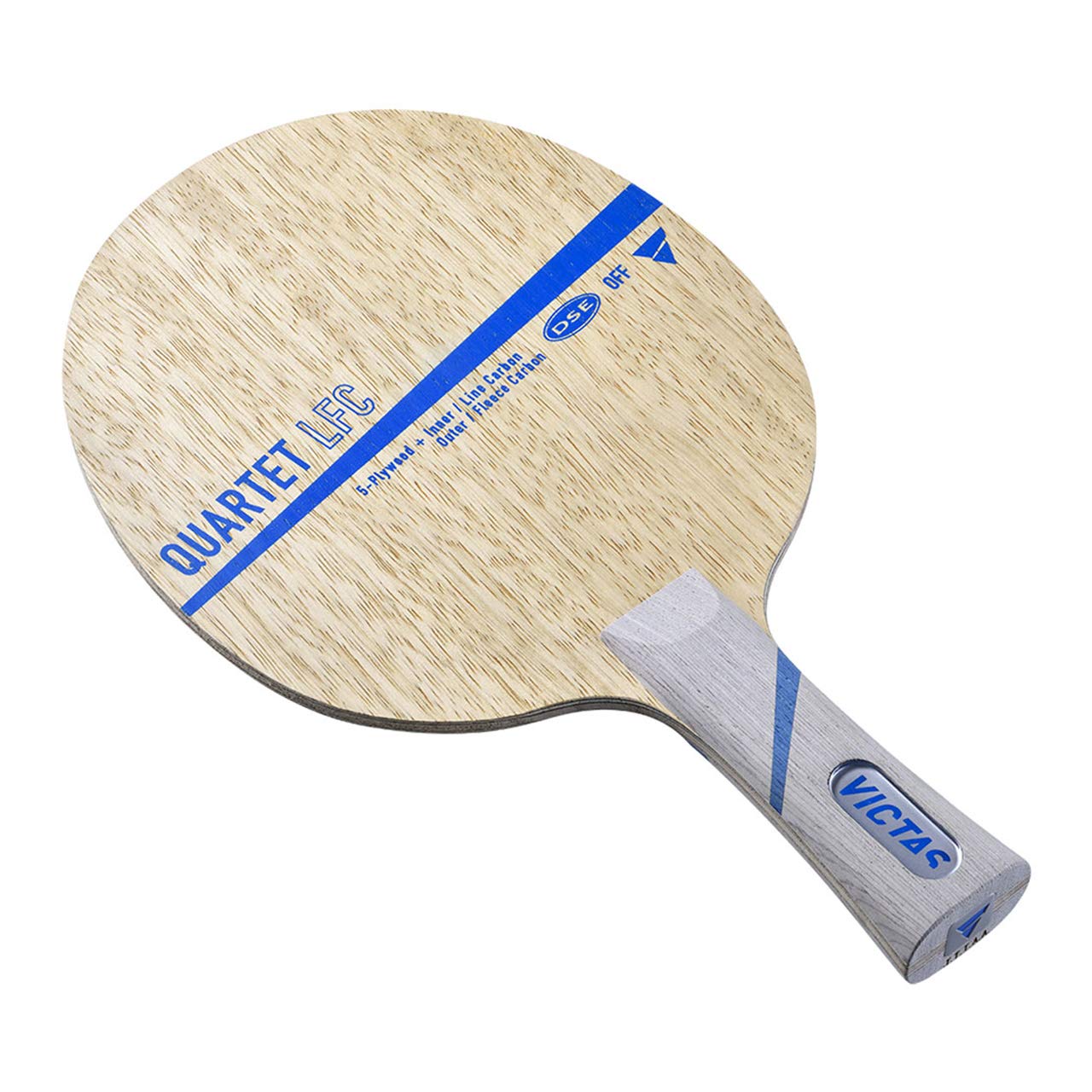 

VICTAS Quartet LFC Shakehand Table Tennis Special 028504 Racket, Offensive, Material, Flare,