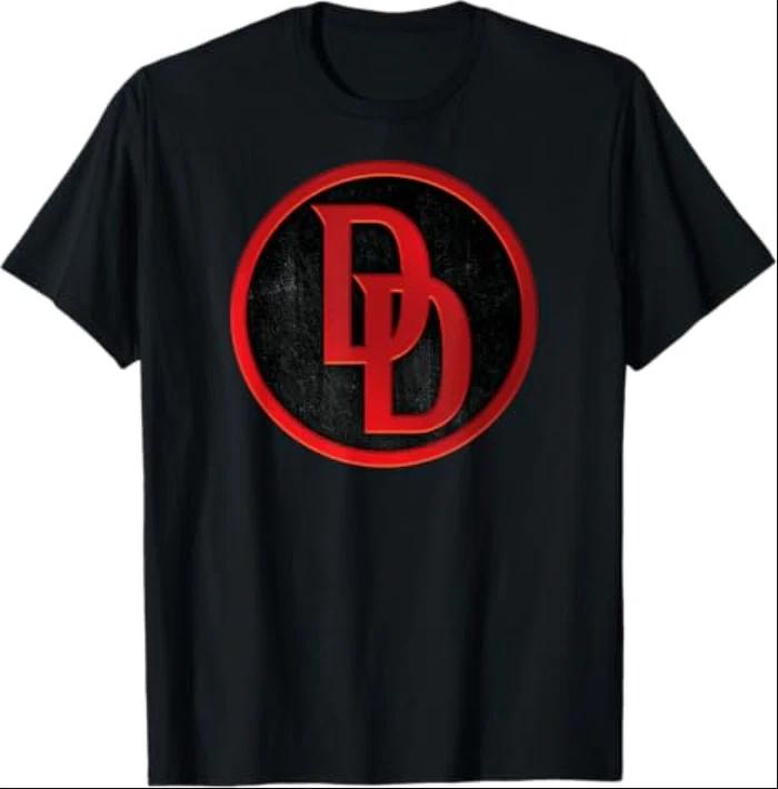 Marvel Daredevil: Born Again Super Hero Costume Icon Symbol T-Shirt 2XL