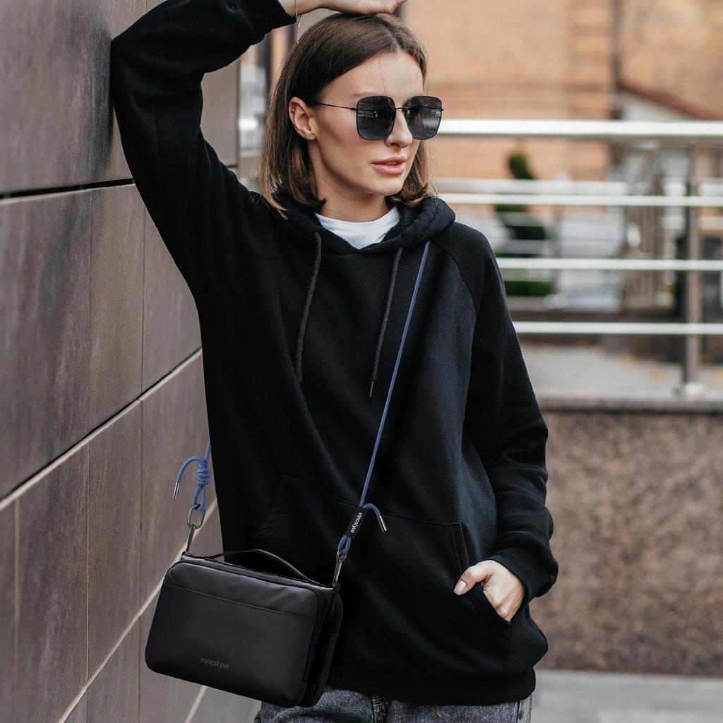 Innostyle Phone Neck Lanyard Crossbody Insert Strong Blue 6Mm