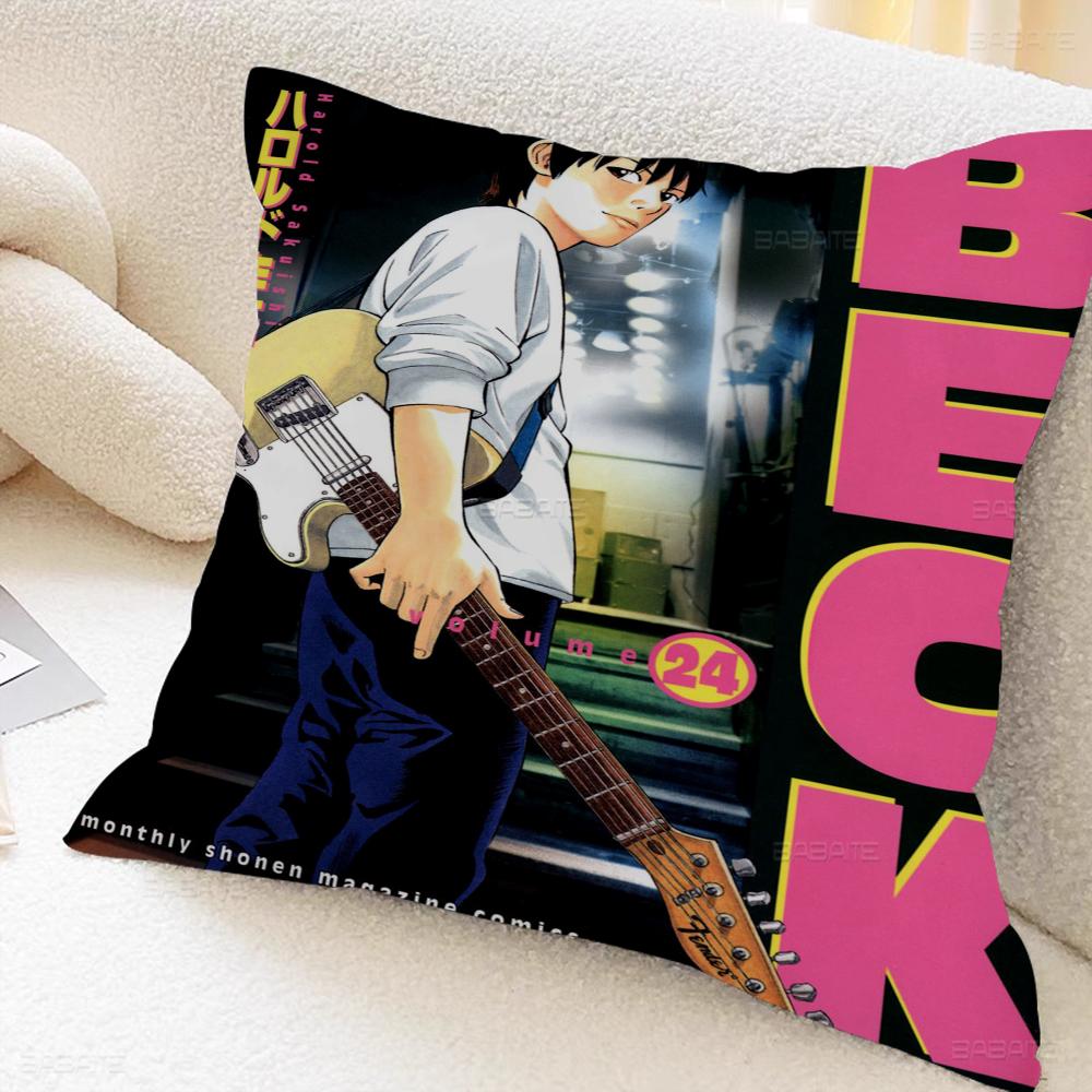 Classic Hot Anime BECK Pillowcase Toon Gift Cushion Cover Bedroom Home Sofa Chair Seat Decor Pillow Case