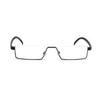 1pc Anti-Blue Light Reading Glasses Small Lightweight Half Frame Rectangle Clear Readers Computer Eyeglasses For Men Women