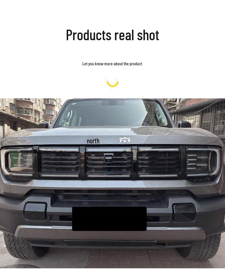 Beijing BJ40 Snap-on Mosquito Net: No-Disassembly Front Bumper Insect Barrier, Exterior Mod Accessory