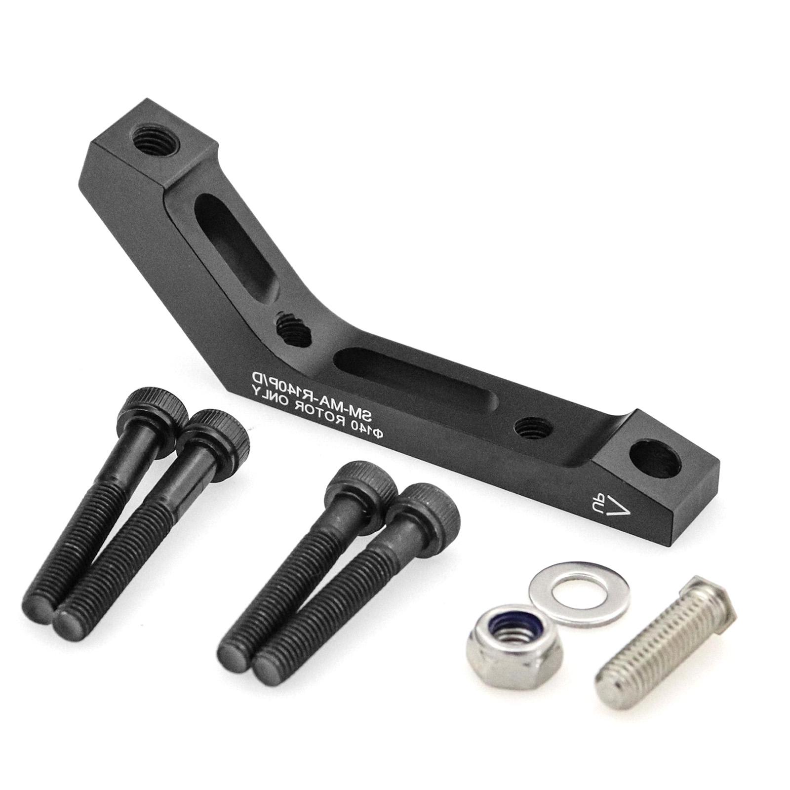 

Аксессуары для рамы дискового тормоза горного велосипеда с болтами и шайбами Адаптер для рамы дискового тормоза велосипеда для ротора 160 мм 140R