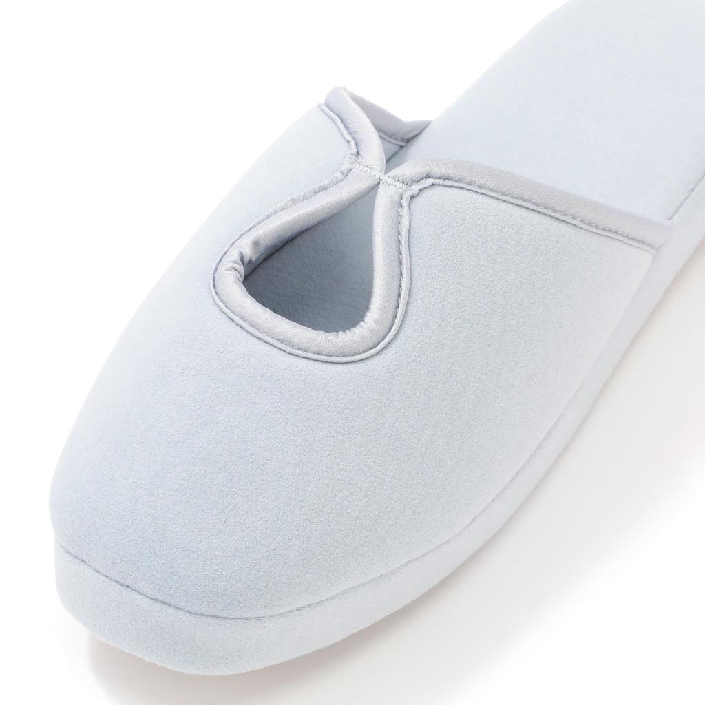 Francfranc Sweat Room Shoes with Urethane Antibacterial and Deodorizing Indoor Slippers Sole, Blue, Treatment, Washable,