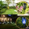 12LED Solar Flame Halloween Exclusive Torch Light Flickering Lamp Waterproof Garden Decoration Outdoor Lawn Path Yard Floor Lamp