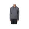 STONE ISLAND Solid Color Hooded Logo Print Long Sleeve Sweatshirt Men Sweatshirt Gray 811560820-V0M67