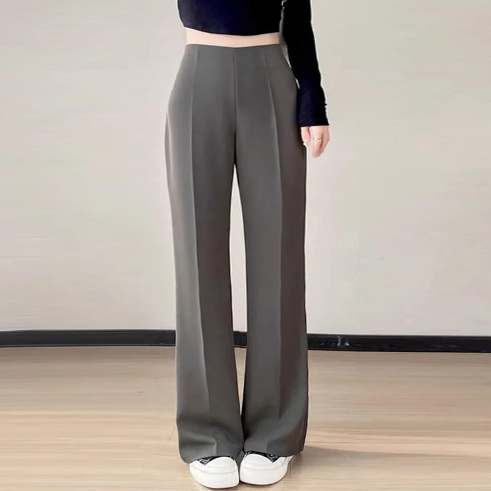 

Женские брюки летние повседневные расклешенные рабочие брюки с высокой талией повседневные брюки XXXL