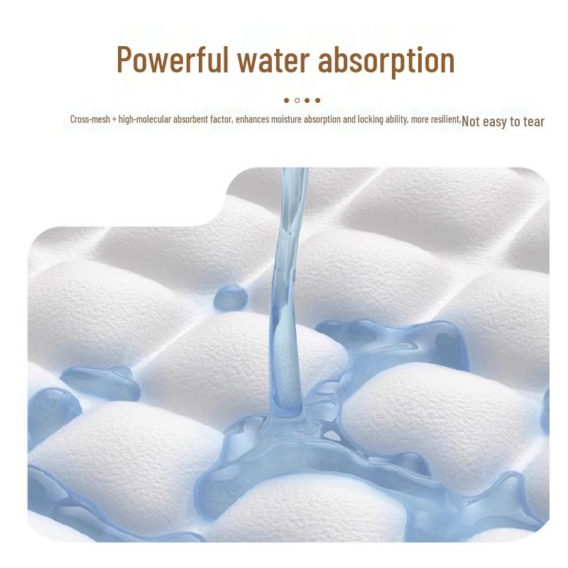 Pet Diaper and Urine Absorbent Pads for Dogs and Cats - Quick-Dry Cleaning Wipes