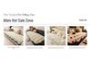 Universal Red Elastic Sofa Cover for Weddings & Christmas - Anti-Scratch, Full Coverage Protection