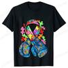 Autism Awareness with Boxing Gloves Shirts for Women Clothing Be Kind Puzzle Neurodiversity Tees Autistic Pride Female Clothing