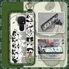 Wrist Strap Durable Phone Case For Nokia 6.2/7.2 Cartoon Fashion Design Waterproof Shockproof Panda Wristband Anti-dust