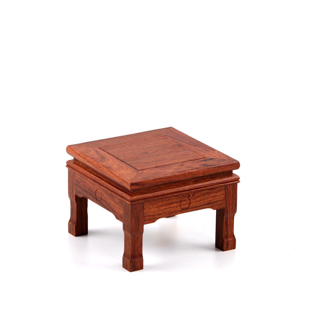 Solid Wood Tea Ceremony Stand for Teapot, Kettle, Vase, Bonsai, Buddha Ornament.