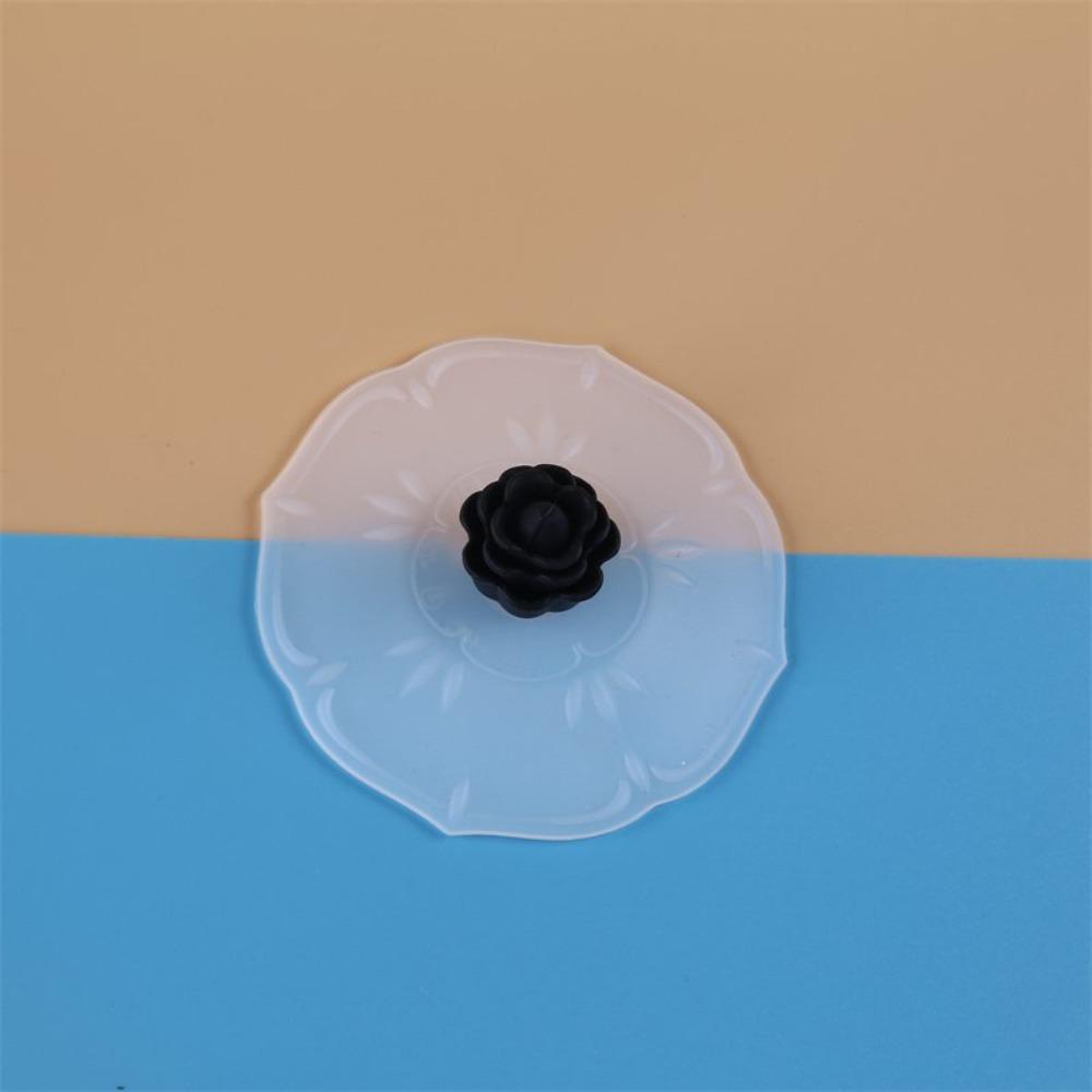 

3PCS Flexible Mug Sealed Cap Heat-Resistant Flower-Shaped Cup Covers Fruit Juice Style 8