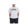 Under Armour Alphabet Logo Print Breathable Training Round Neck Short Sleeve Drop Shoulder T-Shirt Unisex Tops White 1387994-100