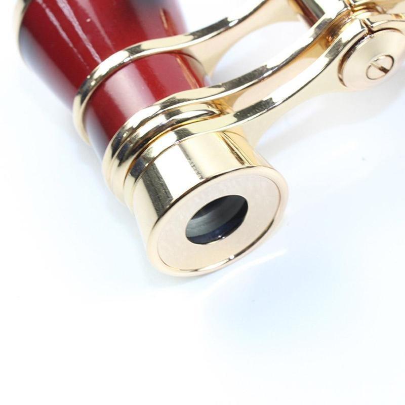 Télescope binoculaire Antique 3x25, lunettes d'opéra pour femmes, poignée en verre de théâtre