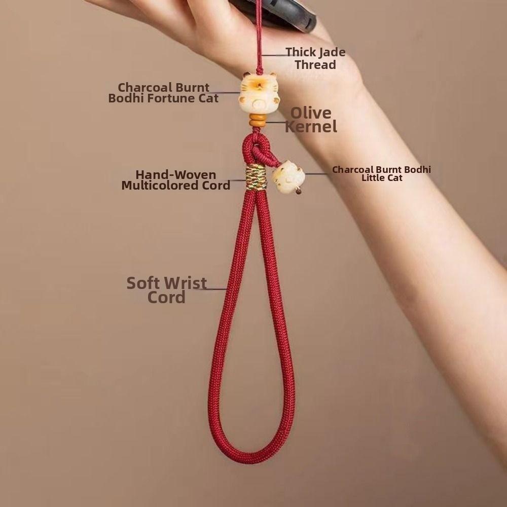 Bodhi Lucky Cat Backpack Decoration Cartoon Bag Pendent Cute Phone Chain  Gift