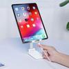 Universal Desktop Mobiltelefon Holder Stativ for IPhone IPad, Justerbar Tablet Sammenleggbar Bord Mobiltelefon Bordstativ Holder, 1 stk.