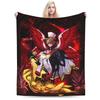 Relax Alastor Vox Soft Blanket Hazbines Hoteles Child Plush Bedding Throws Graphic Bedroom Flannel Bedspread Sofa Bed Cover