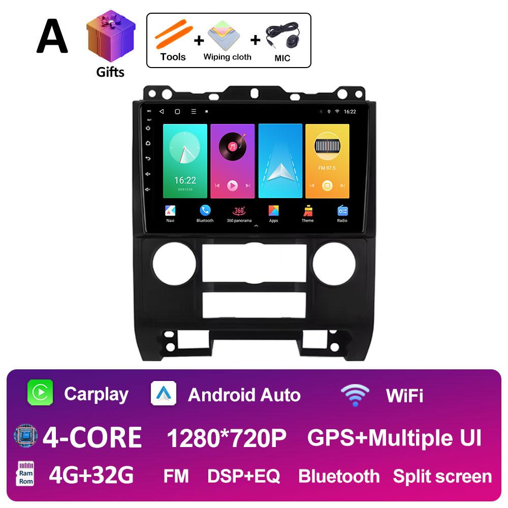 DSP Stereo Android Auto Carplay For Ford Escape 2007 2008 2009 2010 2011 2012 GPS Navi Smart System Touch Screen WIFI Auto Tools