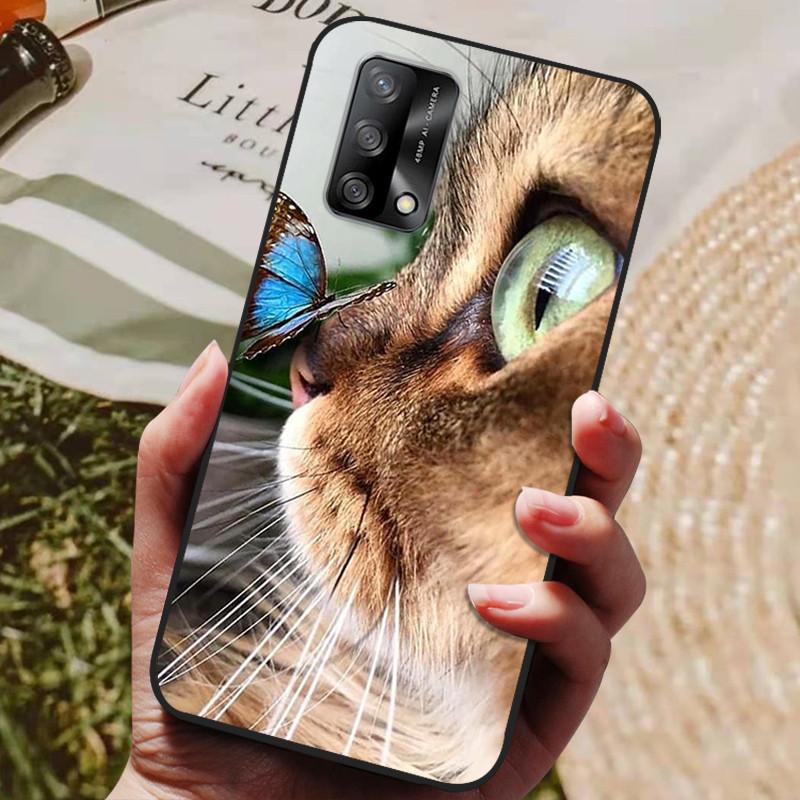 for Oppo F19 Case Soft Silicone Back Cover TPU Phone Case for Oppo F19 Pro Plus 5G Bumper Coque for Oppo F19 F 19 Fundas Shell