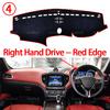 Dashboard Cover Pad Anti-Slip Mat Sunshade Dashmat Carpet Accessories For Maserati Ghibli M157 2014-2024 2016 2018 2019 2020