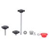 Lightweight Level Wall Mount Brackets Multifunction  Level Wall Mount Aluminum Brackets with Scale for Reliable Performances