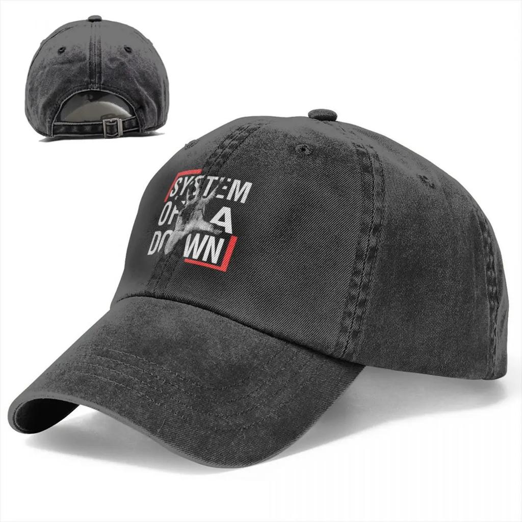 2026 Proud Band System Of A Down Baseball Cap Distressed Washed Metal Music Snapback Hat Unisex Outdoor Activities Adjustable Ha
