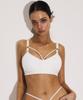 VINAJ Velvet Volume Bralette (White)