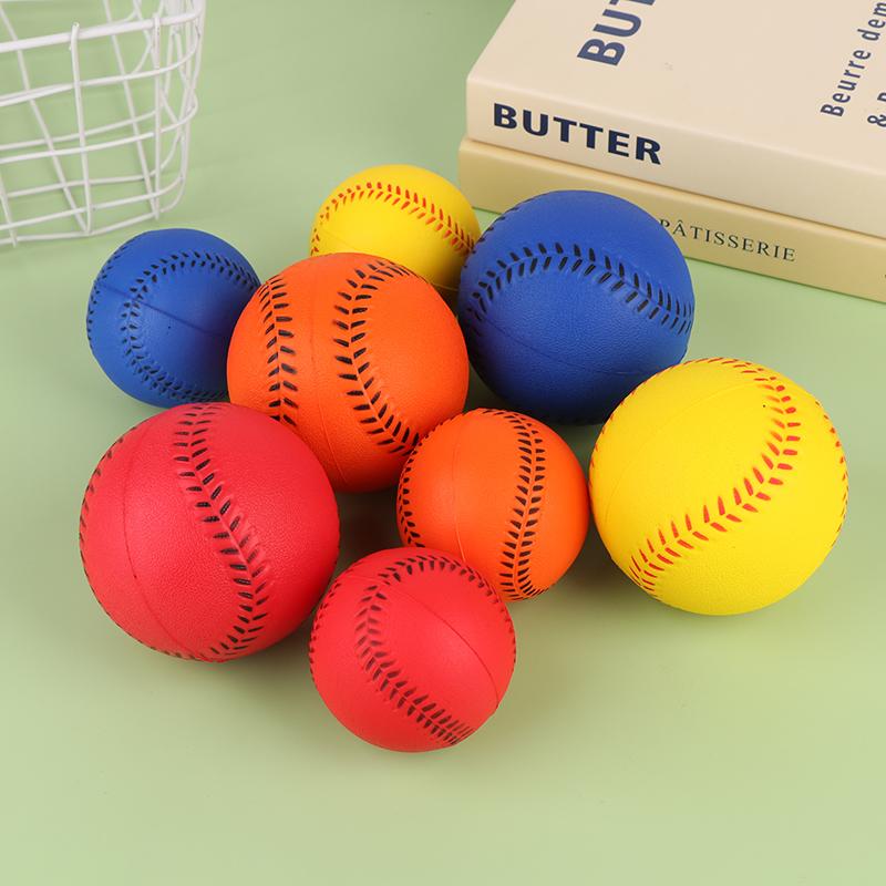 9" 11" Ręcznie robione Piłki Baseballowe PVC Górna Część Gumowa Wewnętrzna Miękkie Piłki Baseballowe Piłka Softballowa Bezpieczeństwo Trening Dzieci Ćwiczenia Piłki Baseballowe