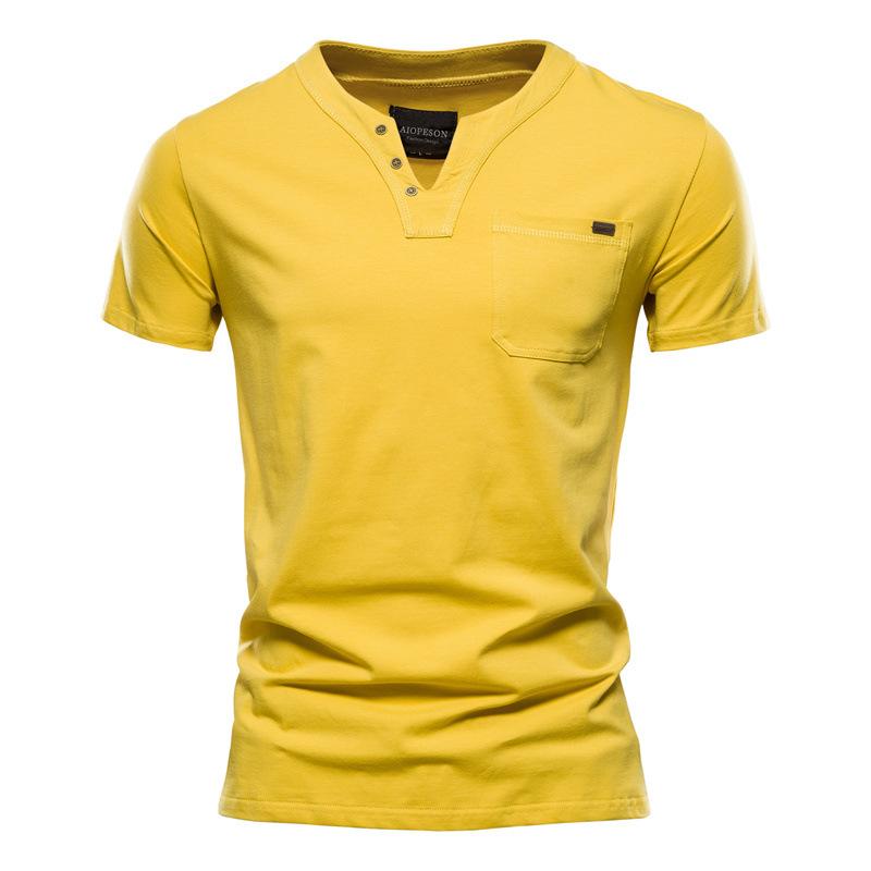 Summer Casual T-shirt Men's Fashion Trend Sports T-shirt Slim Fit