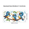 Children's Room Wall Stickers Cartoon Animals on Train Airplane Hot Air Balloon Wall Decals Baby Nursary Kindergarten Decoration