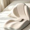 Ergonomic Memory Foam Chair with Lumbar Support for Posture Correction and Pressure Relief