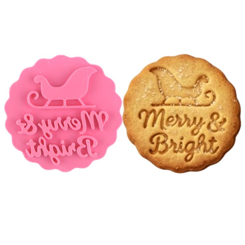 Christmas Linzer Cookie Cutter Multiple Patterns Non-Toxic for Home Winter Holiday Baking DIY Gift Treat Making